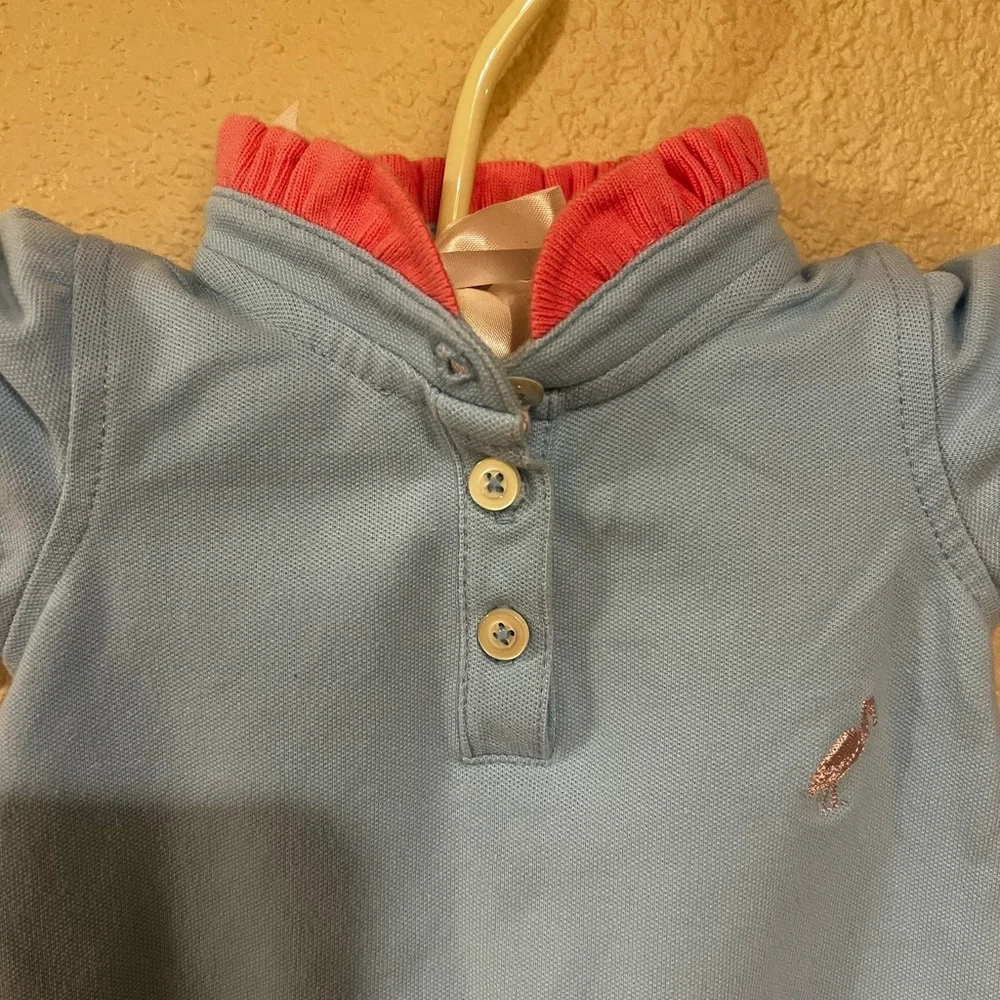 The Beaufort Bonnet Company | TBBC | Polo Bubble Onesie in Pink and Blue